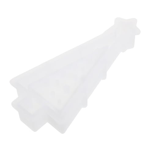 TEHAUX Weihnachtsform zum Gießen Harzkunst Weihnachtsformen Weihnachtsbaumfeiertagsform White von TEHAUX