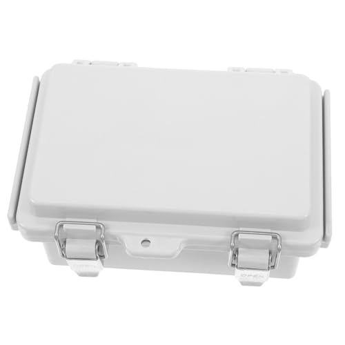 TEHAUX Wetterfeste Elektrobox für Außenbereich Multifunktionale Verteilerdose Robustes Elektrisches Gehäuse mit Großem Innenraum Sicherheitsschutz für Elektrische Geräte Flexibel TEHAUX Wetterfeste Elektrobox für Außenbereich Multifunktionale Verteilerdose Robustes Elektrisches Gehäuse mit Großem Innenraum Sicherheitsschutz für Elektrische Geräte Flexibel von TEHAUX