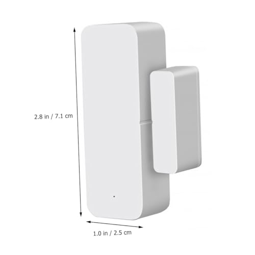 TEHAUX WiFi Tür Fenstersensor Kabellos mit Magnetkontakt Smartphone benachrichtigung Einfache Installation Langlebiges Material Kompatibel mit Tuya Assistant Geeignet für Türen Fenster TEHAUX WiFi Tür Fenstersensor Kabellos mit Magnetkontakt Smartphone benachrichtigung Einfache Installation Langlebiges Material Kompatibel mit Tuya Assistant Geeignet für Türen Fenster von TEHAUX