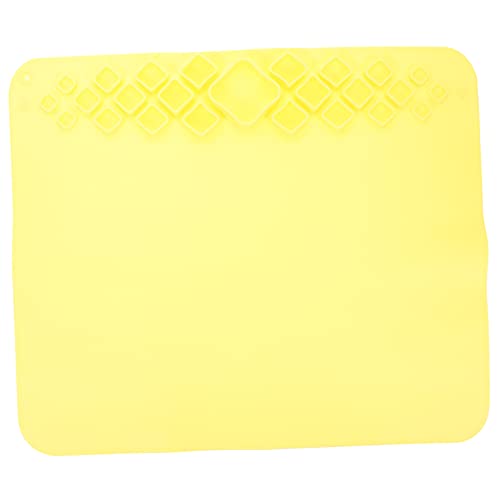 TEHAUX Zeichenmatte aus Silikon Tonmatte Abtropfmatte für Geschirr Silikonmatte rollende Teigmatte Werkzeug Bastelmatten Gießmatte aus Harz Studenten Malmatte Epoxid-Bastelblock Kieselgel von TEHAUX