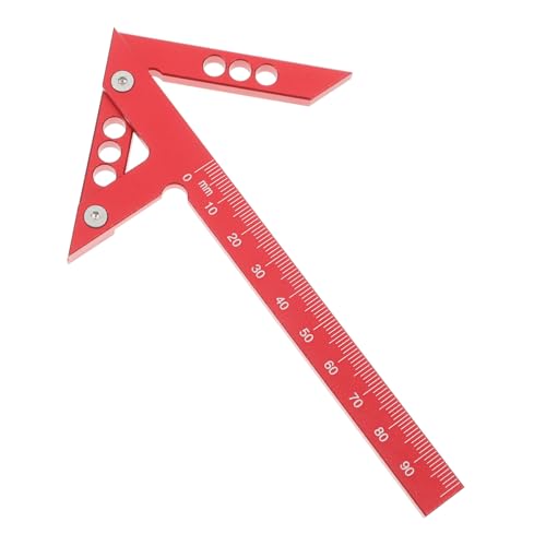 TEHAUX Zentrum Anreißwerkzeug Holzmarkierer Scribe Tool für Präzises Anzeichnen und Mittelpunktfinden Ergonomisch Roter Holzhandwerker TEHAUX Zentrum Anreißwerkzeug Holzmarkierer Scribe Tool für Präzises Anzeichnen und Mittelpunktfinden Ergonomisch Roter Holzhandwerker von TEHAUX