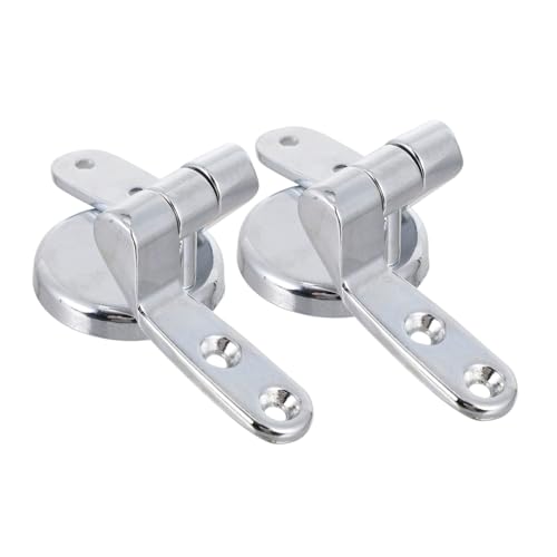 TEHAUX Zinklegierung Wc Sitz Scharnier Teiliges Toilettendeckel Befestigung Schrauben Ersatzteile Langlebig Einfache Installation für Toilettensitz Zubehör TEHAUX Zinklegierung Wc Sitz Scharnier Teiliges Toilettendeckel Befestigung Schrauben Ersatzteile Langlebig Einfache Installation für Toilettensitz Zubehör von TEHAUX