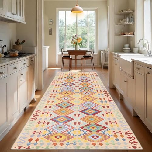TEHWDAIYOU Langer Teppich Läufer Flur rutschfest 60 x 350 cm Küchenteppich Waschbar Teppichläufer Flurteppich läufer Anti rutsch Korridor Teppich Läufer für Flur Küche Eingang Schlafzimmer Meterware TEHWDAIYOU Langer Teppich Läufer Flur rutschfest 60 x 350 cm Küchenteppich Waschbar Teppichläufer Flurteppich läufer Anti rutsch Korridor Teppich Läufer für Flur Küche Eingang Schlafzimmer Meterware von TEHWDAIYOU