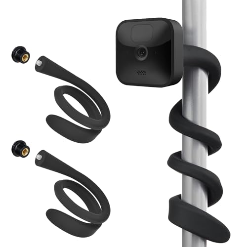 TEKCAM Flexibler Twist Mount, Kamera Halterung kompatibel mit Blink Mini/Mini 2, Blink Outdoor 4 (4th Gen)/(3rd Gen), Blink XT/XT2, Blink Indoor Kamera, Keine Bohrungen [2 Packung] von TEKCAM