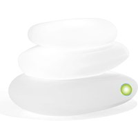 Gartenmöbelzubehör Lampe 75X62X47 h mod. Eden Bright Grüne Lampe von TEKCNOPLAST