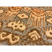Kostenloser Versand 5 X 6, 6 Ft Wunderschönes Ikat Muster Natürlicher Farbstoff Weicher Wollwaschbarer Teppich Diskontierter Preis Kostenloser Versand 5 X 6, 6 Ft Wunderschönes Ikat Muster Natürlicher Farbstoff Weicher Wollwaschbarer Teppich Diskontierter Preis von TEKKARUG