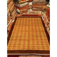 Kostenloser Versand 9, 4 X 7 Ft Atemberaubender Natürlicher Pflanzlicher Farbstoff Gabbeh Khaskhuli Musterbereich Größe Teppich Kostenloser Versand 9, 4 X 7 Ft Atemberaubender Natürlicher Pflanzlicher Farbstoff Gabbeh Khaskhuli Musterbereich Größe Teppich von TEKKARUG