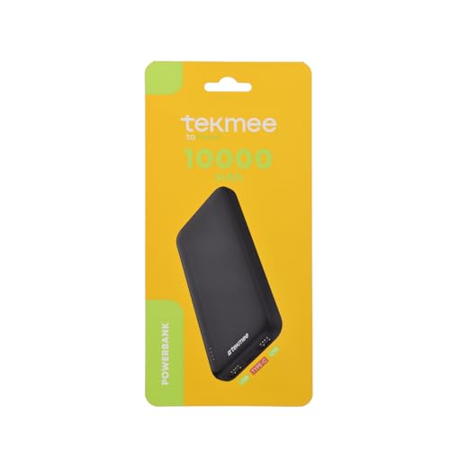 TEKMEE 21148 Powerbank, Kunststoff von TEKMEE