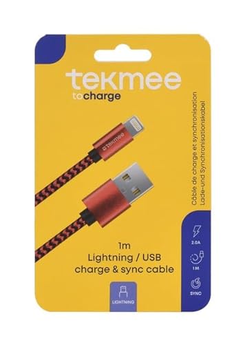 TEKMEE 21168 Ladekabel, Nylon von TEKMEE
