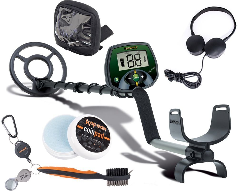 TEKNETICS Metalldetektor Eurotek Metalldetektor mit gratis Zubehör TEKNETICS Metalldetektor Eurotek Metalldetektor mit gratis Zubehör von TEKNETICS
