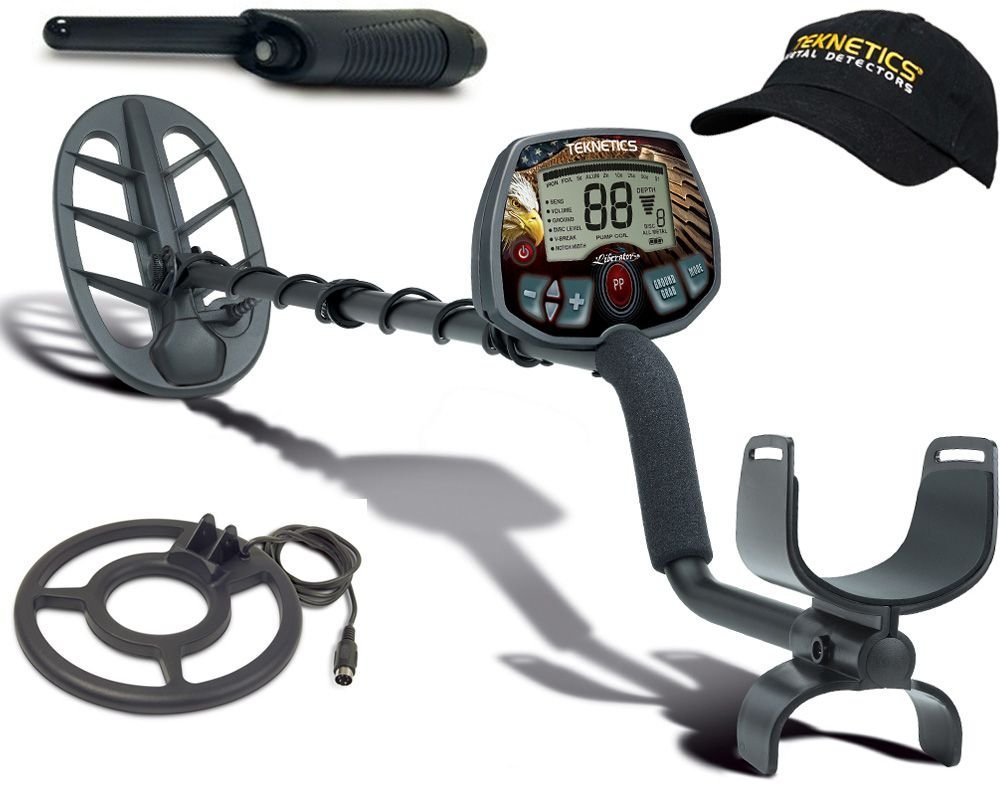 TEKNETICS Metalldetektor Liberator Pro Metalldetektor mit gratis Pinpointer und Kappe TEKNETICS Metalldetektor Liberator Pro Metalldetektor mit gratis Pinpointer und Kappe von TEKNETICS