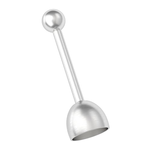 1 Stück 13cm Eierköpfer Eieröffner,Eierköpfer Eierschalenbrecher Edelstahl,Küchen Eier Cutter von TEKONDA
