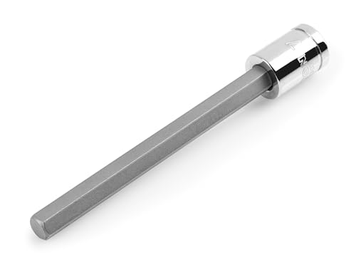 TEKTON 1/4-Zoll-Antrieb x 7 mm langer Sechskant-Bit-Stecknuss | SHB03307 von TEKTON
