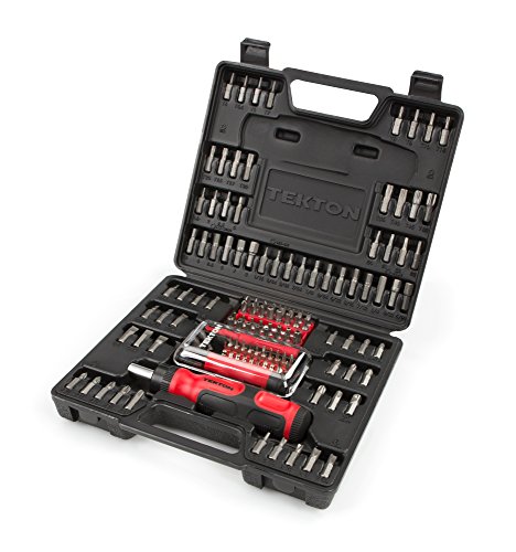 TEKTON 2841 Everybit (TM) Knarren-Schraubendreher mit Bit-Satz, 135-telig von TEKTON