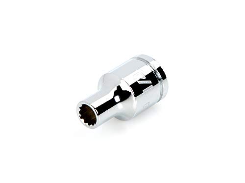 TEKTON 3/8 Zoll Antrieb x 1/4 Zoll 6-kant Stecknuss, SHD12206, 6,35 mm (1/4 Zoll), 12-Point, 1/4-Inch von TEKTON