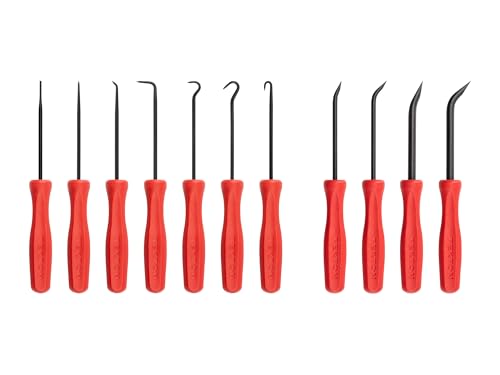 TEKTON Plektrum, Haken und Mini-Hebelstangen-Set (11-teilig) | LVR10002 von TEKTON