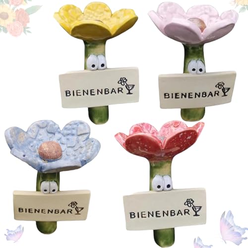 Bienen Tränkestationen, Bienen Trinkbecher, Insekten Trinkbecher, Insektentränke für Wild Schmetterlinge, Schmetterlings Tränkebecher für Garten, Garten bienen becher, Ideal für Garten & Balkon Bienen Tränkestationen, Bienen Trinkbecher, Insekten Trinkbecher, Insektentränke für Wild Schmetterlinge, Schmetterlings Tränkebecher für Garten, Garten bienen becher, Ideal für Garten & Balkon von TELAOBAN