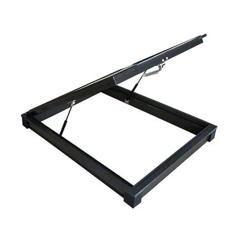 Dachfenster,Ausstieg Dachluke,Lichtschachtfenster Für Dachböden Im Innenbereich,Egress Roof Window,Suitable For Loft/Wintergarten(78 * 98cm/30.7 * 38.5in) von TELCIM