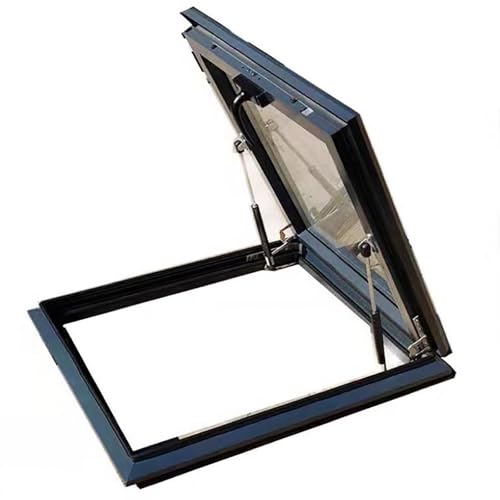 Dachfenster,Oberlicht Aus Aluminiumlegierung,Mehrzweckfenster,Ausstieg Dachausstiegsfenster,Ausstieg Dachluke,Geeignet Für Keller,Dachböden Und Wintergärten(78 * 98cm/30.7 * 38.5in) von TELCIM