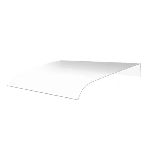 Haustür Vordach Markise Für Türfenster, Außen Eingangsüberdachung, 3,5 Mm Dick Polycarbonat Draußen Regendach, Pultvordach, Für Draußen Haus Balkon Garage Fenster(50x100cm/19.7x39.4in) von TELCIM