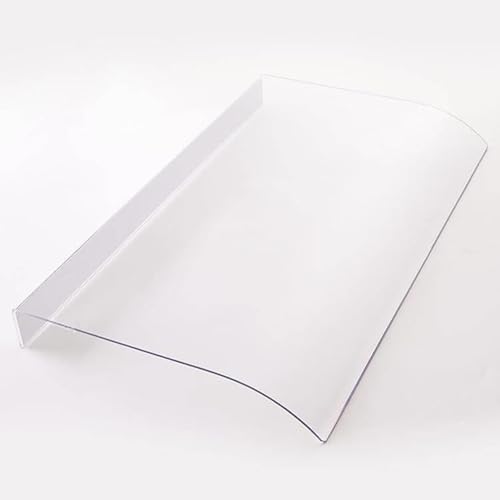 Vordach Für Haustür Überdachung, 3,5 Mm Dick Polycarbonat Fenster Markise, Transparentem Pultvordach, Sonnenschutz Regenschutz, Für Tür Fenster Balkon Garage Terrasse(40x80cm/15.7x31.5in) von TELCIM