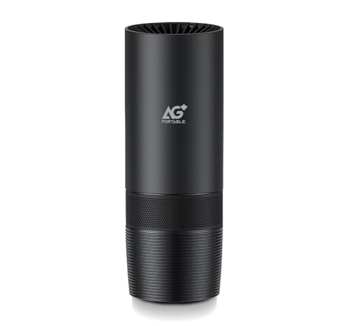 AURABEAT Luftreiniger [4 in 1 AIR FILTER] Air Purifier - kabellos - Raumluftreiniger - Luftentfeuchter - Luftqualitätsmesser - Luftfilter - Luftreiniger Allergiker - HEPA Filter von TELE WELT