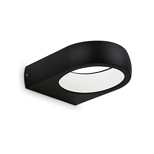 Telefunken - LED Außenlampe IP44, LED Wandleuchte Außen, 4000K Neutralweiß, Schwarz, 175x145x45 mm (LxBxH) von TELEFUNKEN