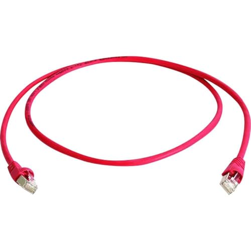 Telegärtner L00006A0042 RJ45 Netzwerkkabel, Patchkabel CAT 6a S/FTP 20.00m Rot Flammwidrig, Halogen von TELEGARTNER