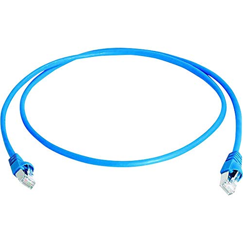 TELEGÄRTNER L00006A0046 Patchkabel"Kat.6A (tief), S/FTP", 20m blau von TELEGARTNER