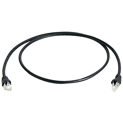 TELEGÄRTNER L00006A0053 Patchkabel"Kat.6A (tief), S/FTP", 15m schwarz von TELEGARTNER