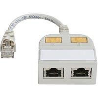 TELEGÄRTNER J00029A0010 T-Adapter Kat.5e TELEGÄRTNER J00029A0010 T-Adapter Kat.5e von TELEGARTNER