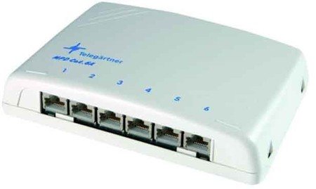 TELEGÄRTNER J02021A0053 Modular Patch Verteiler Kat.6A, 6X RJ45 lichtgrau TELEGÄRTNER J02021A0053 Modular Patch Verteiler Kat.6A, 6X RJ45 lichtgrau von TELEGARTNER