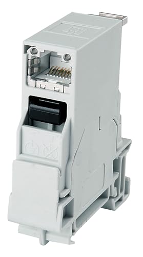 TELEGÄRTNER J80023A0001 STX Tragschienen Verbinder Inklusive RJ45 Modul B TELEGÄRTNER J80023A0001 STX Tragschienen Verbinder Inklusive RJ45 Modul B von TELEGARTNER