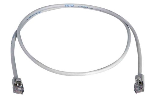 TELEGÄRTNER L00003A0217 Patchkabel Kat.5e, Kurze Tlle, 5m grau von TELEGARTNER