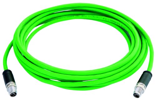 TELEGÄRTNER STX M12x1-M12x1 VL X-kod. Cat.6A, CP01CP01B-SFTP2607C7-1PUR-A0750, 7,5 m von TELEGARTNER
