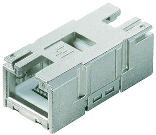 TELEGÄRTNER STX RJ45 Kupplung Cat.6 Class EA (ISO), Class EA (ISO) von TELEGARTNER