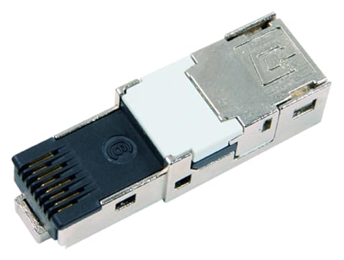 TELEGÄRTNER STX RJ45 Steckereinsatz, feldkonf., AWG22-26 Cat.6 Class EA (ISO) von TELEGARTNER