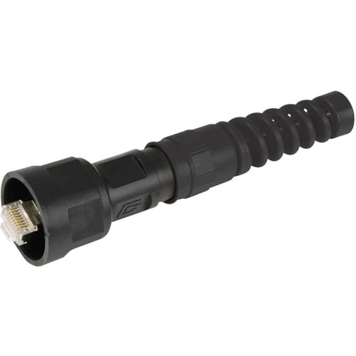 TELEGARTNER 100007460 STX V1 RJ45-Steckerset Kunststoff Variante 1 100007460 Stecker, gerade Pole: 8P8C Schwarz 1 St. von TELEGARTNER