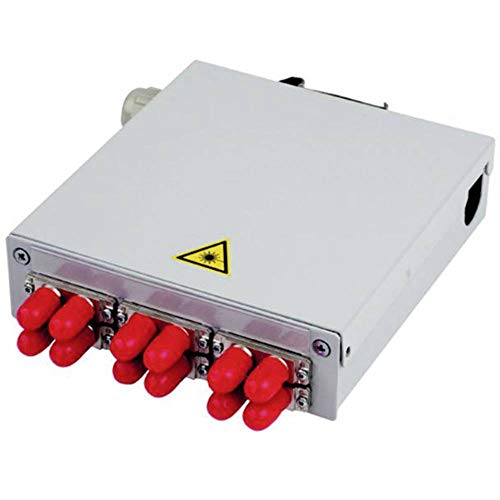 TELEGŽRTNER H82050S0001 STX Tragschienen-Verteiler 6X ST Duplex von TELEGARTNER