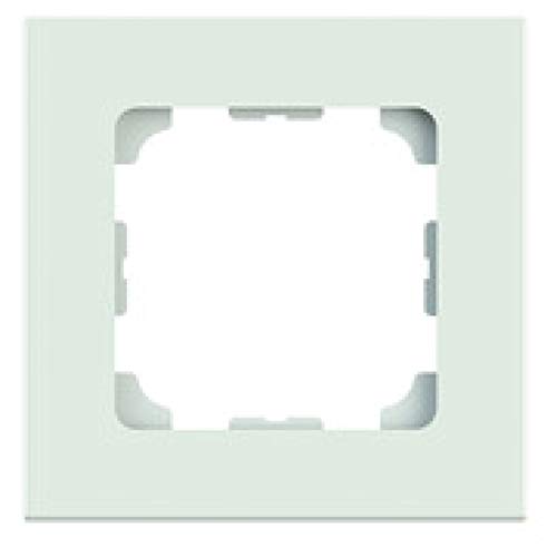 Telegärtner Abdeckrahmen 1-Fach 81x81 alpinweiß, 5 Stück von TELEGARTNER