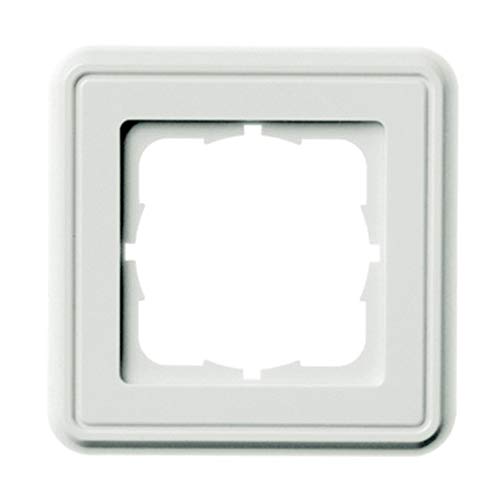 Telegärtner Abdeckrahmen Abdeckrahmen Alpinweiss für AMJ45 80 x 80 mm 1 - Fach von TELEGARTNER
