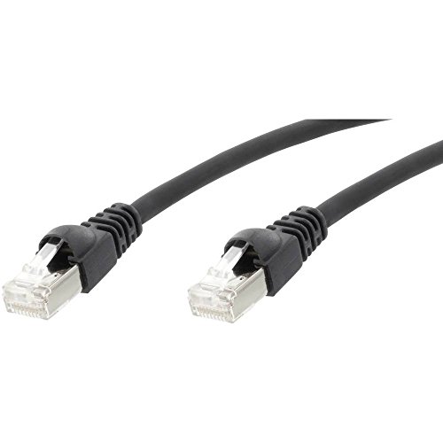 Telegärtner Cat. 5e F/UTP, 25.0 m MP8 FS100, LSZH 25 m schwarz Netzwerk-Kabel – Kabel Netzwerk-(25.0 m MP8 FS100, LSZH, 25 m, schwarz) von TELEGARTNER