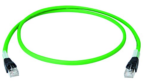 Telegärtner Patchk.S/FTP Cat.6A L80401A0006 gn 2,0m PUR STX UL Patchkabel Kupfer 4018359501785 von TELEGARTNER