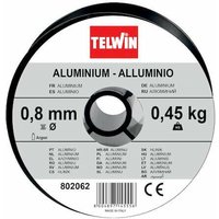 Aluminium-Schweißdraht 0,8 mm 0,45 kg Spule Telwin von TELWIN