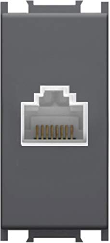 Modul Cat5 1M Schwarz matt TEM Schalterprogramm UP Unterputz Modul Cat5 1M Schwarz matt TEM Schalterprogramm UP Unterputz von TEM