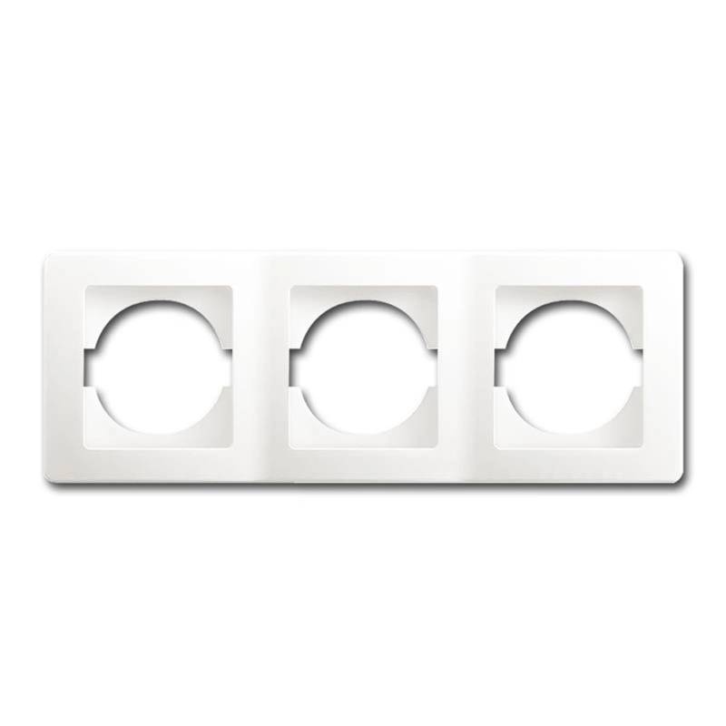 TEM EKONOMIK 3-Fach UP Rahmen Horizontal Weiß TEM EKONOMIK 3-Fach UP Rahmen Horizontal Weiß von TEM