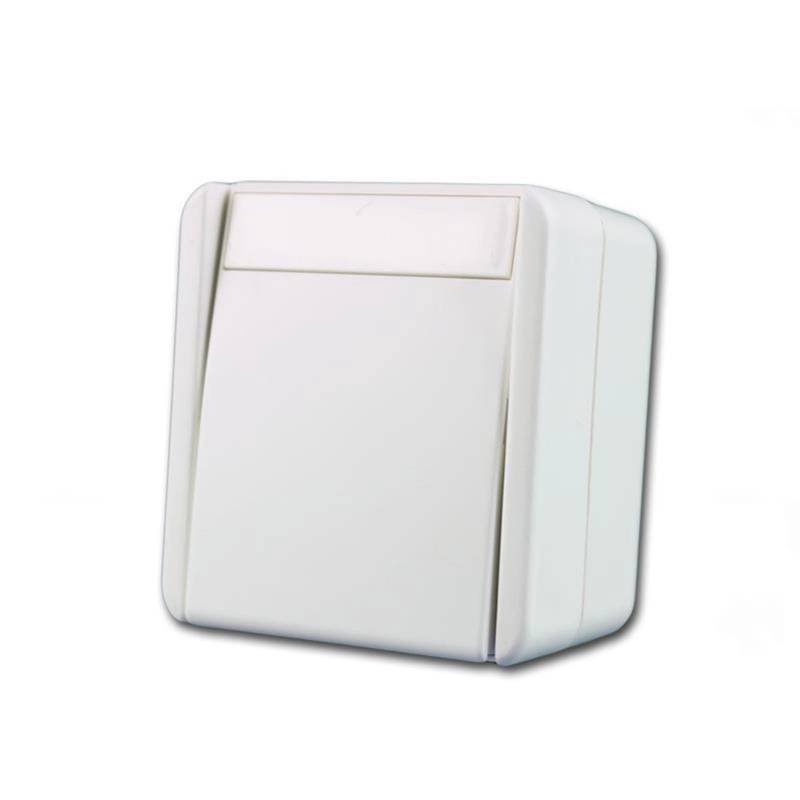 TEM Fontana Schalter 2 Polig Weiß 250V10A AP IP44 TEM Fontana Schalter 2 Polig Weiß 250V10A AP IP44 von TEM