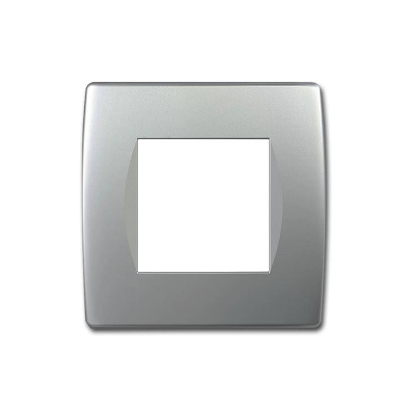 TEM MODUL PLUS 1-Fach UP Rahmen Silber Matt Soft TEM MODUL PLUS 1-Fach UP Rahmen Silber Matt Soft von TEM