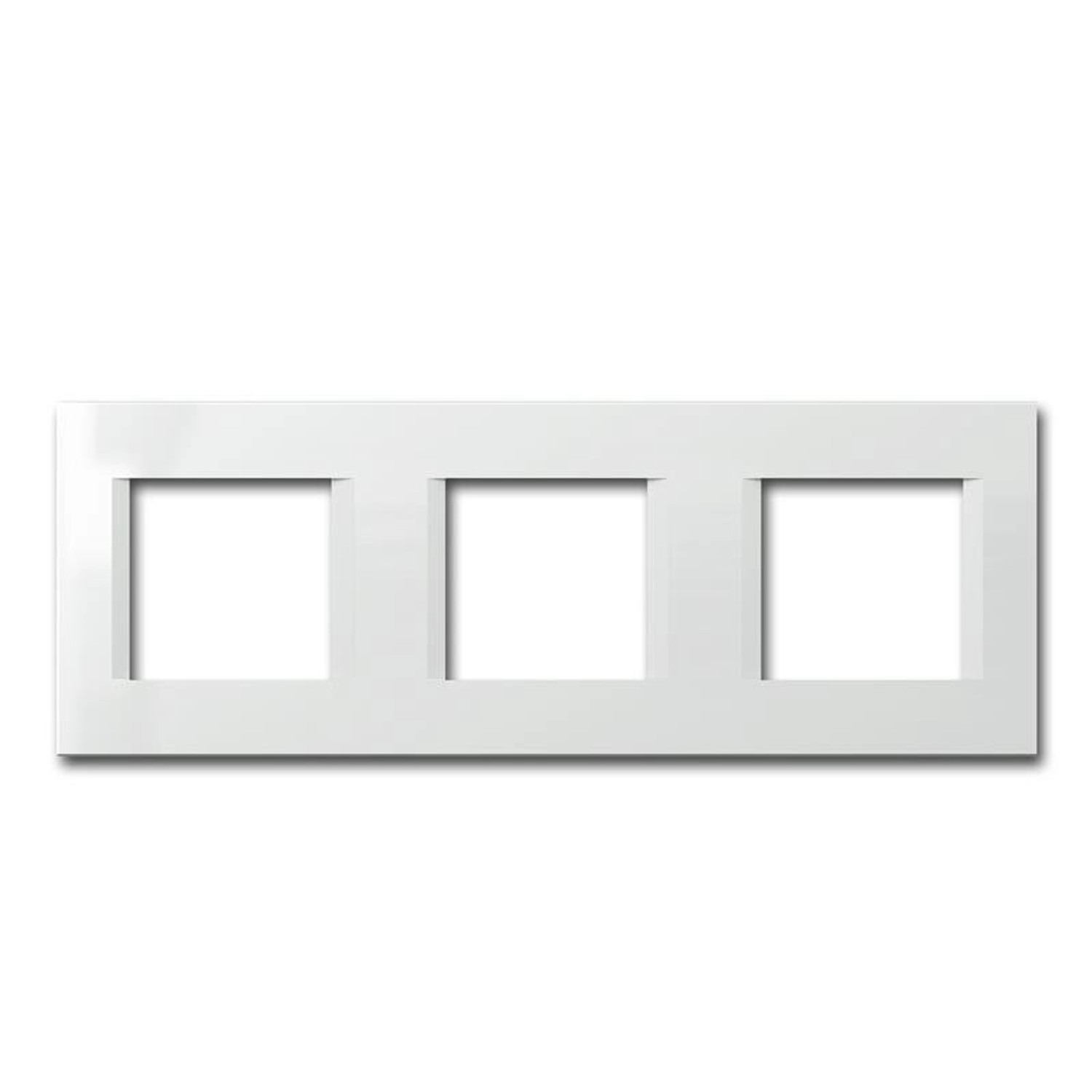 TEM MODUL PLUS 3-Fach UP Rahmen Weiß Glanz line TEM MODUL PLUS 3-Fach UP Rahmen Weiß Glanz line von TEM
