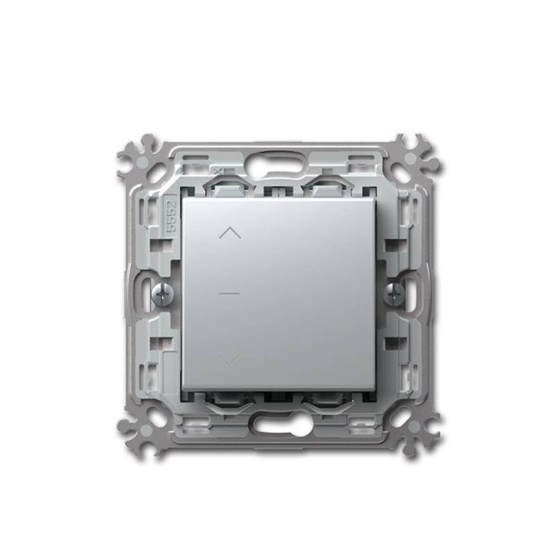 TEM MODUL PLUS Jalousien Schalter Silber 250V16AUP TEM MODUL PLUS Jalousien Schalter Silber 250V16AUP von TEM